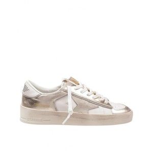Golden Goose Sneakers Stardan In Leather Color White - NWT